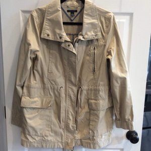 Tommy Hilfiger lightweight Tan Jacket -- size Larg